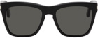 Saint Laurent Black SL 137 Devon Square Sunglasses