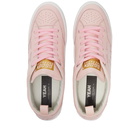 Golden Goose Men's Yeah Leather Sneakers in Rose Quartz