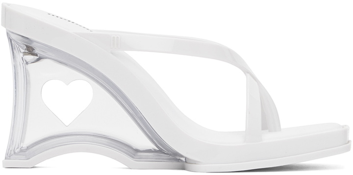 Photo: Melissa White Glass Heels