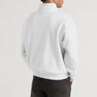 Butter Goods Men's Panel 1/4 Zip Sweatshirt in Ash