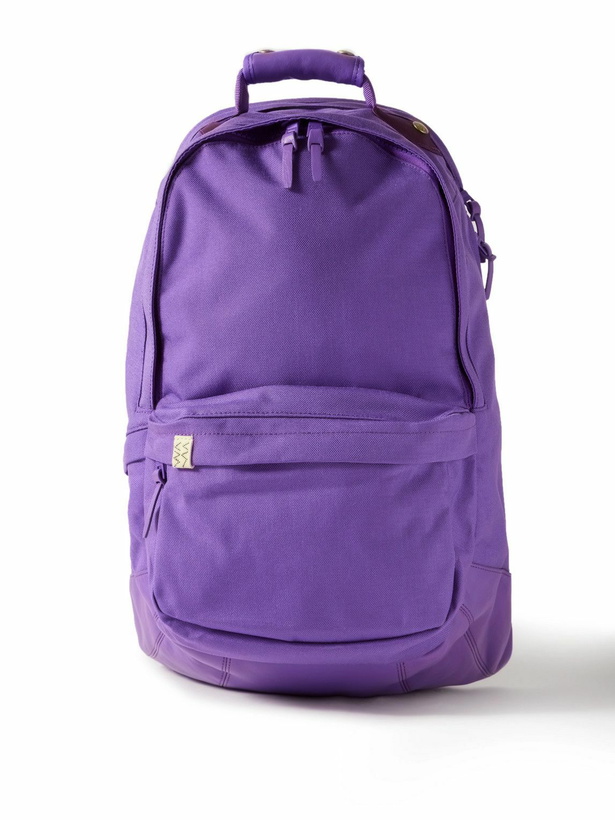 Photo: Visvim - Leather-Trimmed CORDURA® Backpack