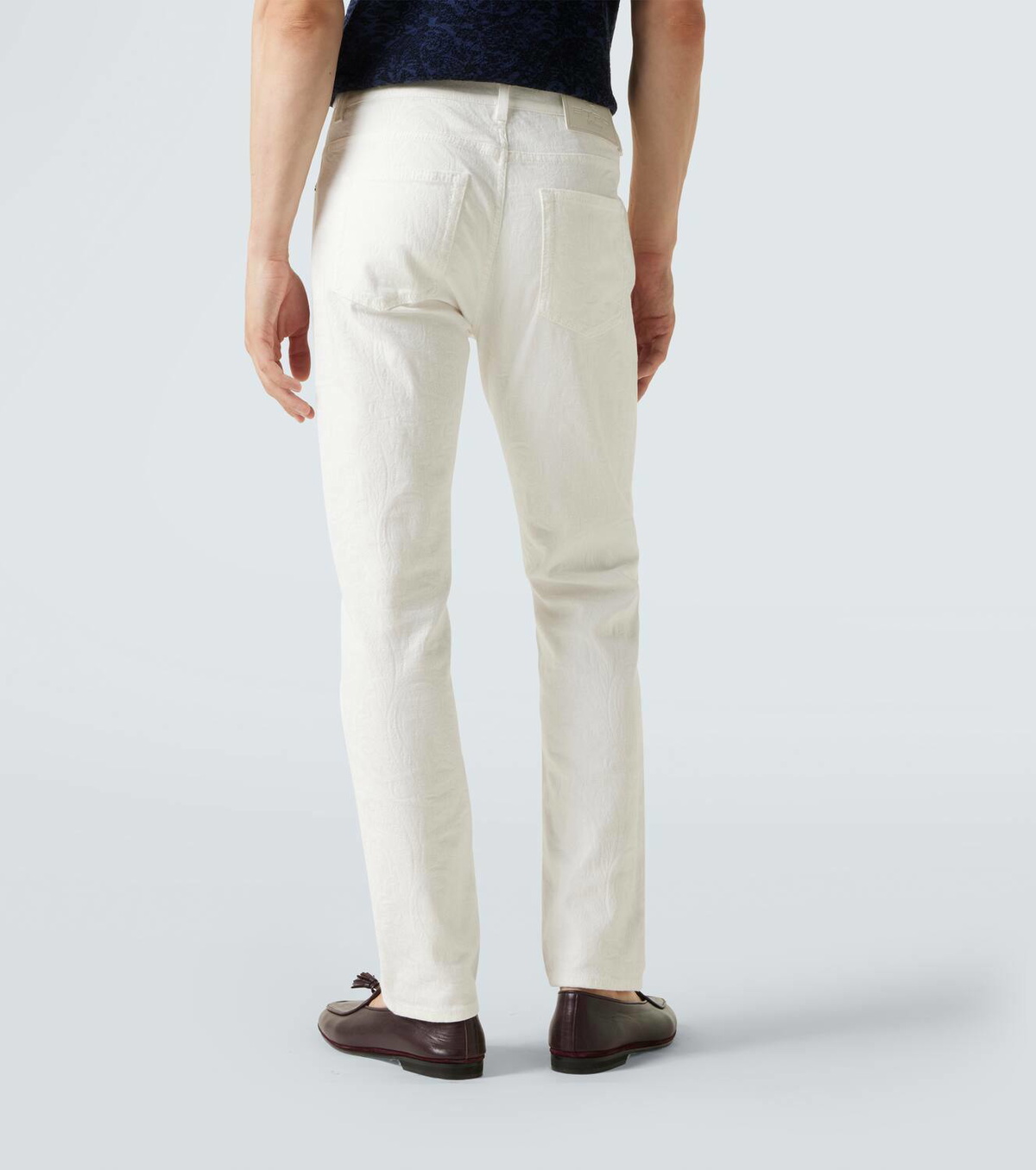 Etro Pegaso low-rise straight jeans