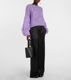 Loewe Anagram mohair-blend sweater