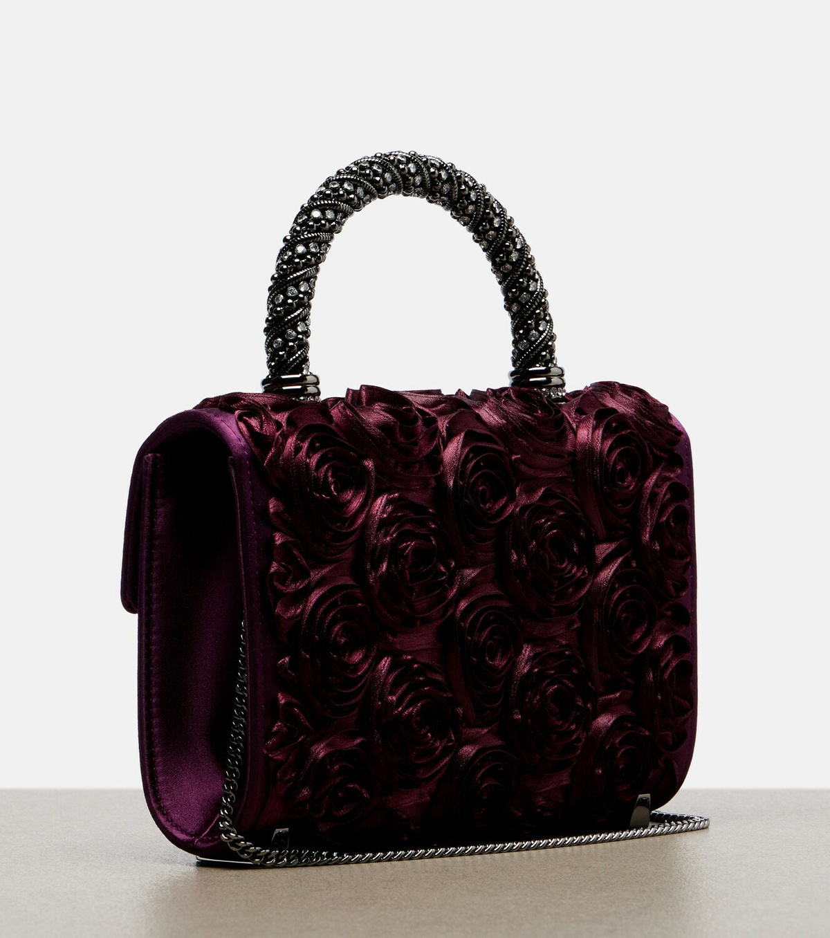Roger Vivier Jewel Efflorescence Mini top-handle bag