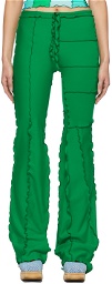Sherris Green Patch Lounge Pants