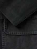 Sid Mashburn - Butcher Unstructured Suede Blazer - Blue