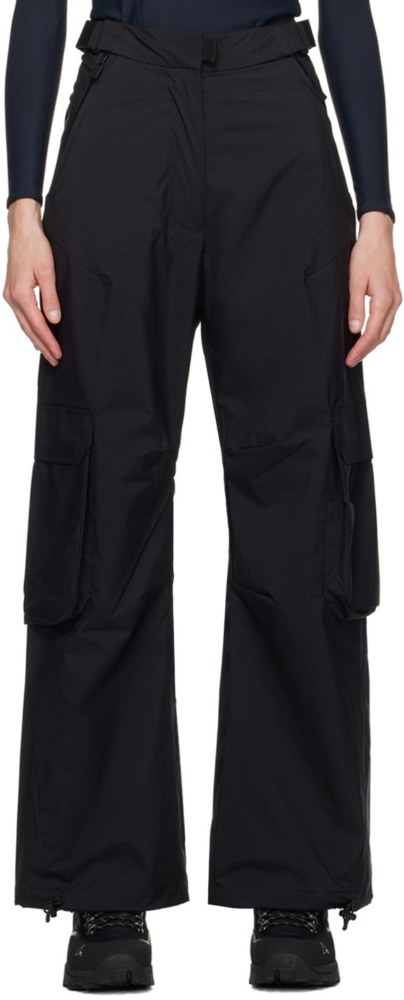 Templa SSENSE Exclusive Black Crossover Cargo Pants Templa
