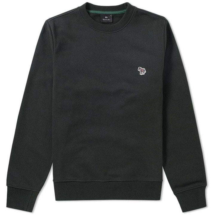 Photo: Paul Smith Zebra Crew Sweat Green