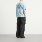 Stone Island Men's Camo Compass T-Shirt in Dust Blue