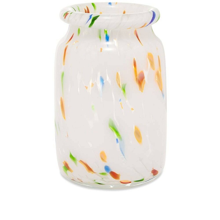 Photo: HAY Splash Vase - Medium in White Dot