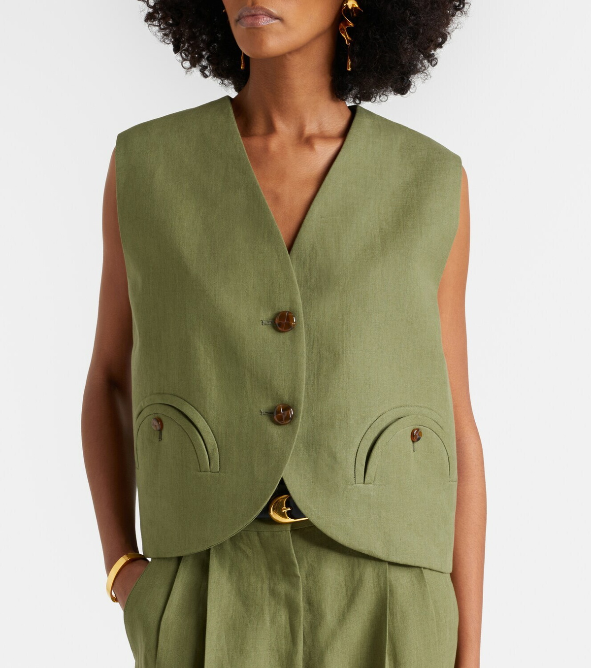 Blazé Milano Midday Sun linen vest