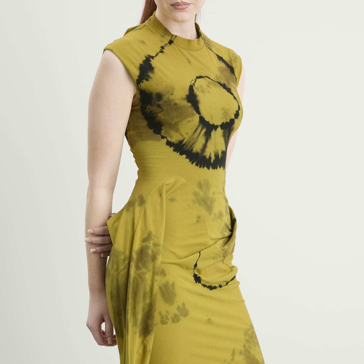 Ottolinger Women's Shifted Sleeve Gown in Tie Dye