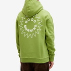 Good Morning Tapes Men's Sun Logo Hoodie in Leaf