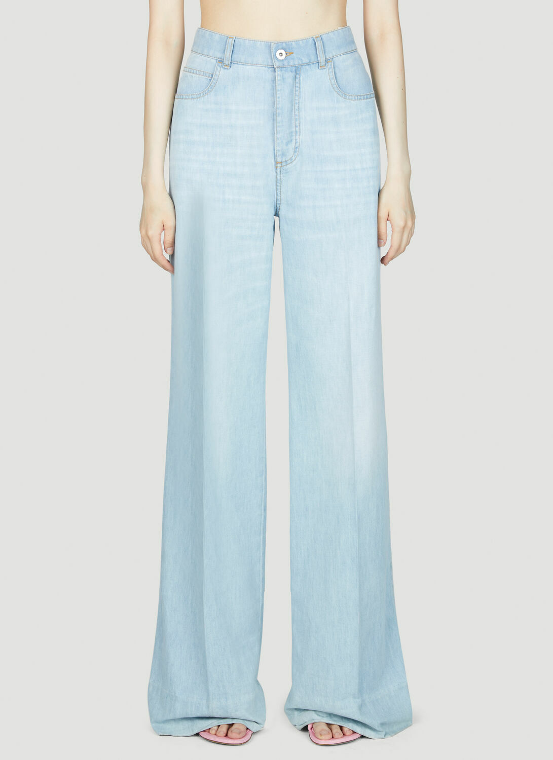 Bottega Veneta Wide Leg Jeans