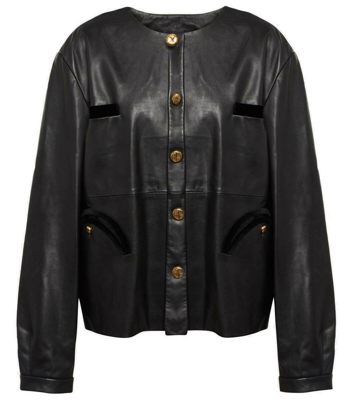 Photo: Blazé Milano Vegas Baby leather jacket