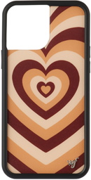 Wildflower Brown Latte Love iPhone 13 Pro Max Case