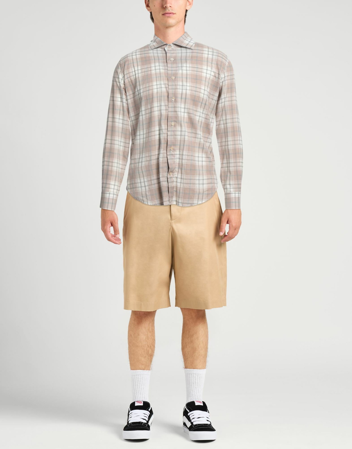Eleventy Mens Shirt in Beige