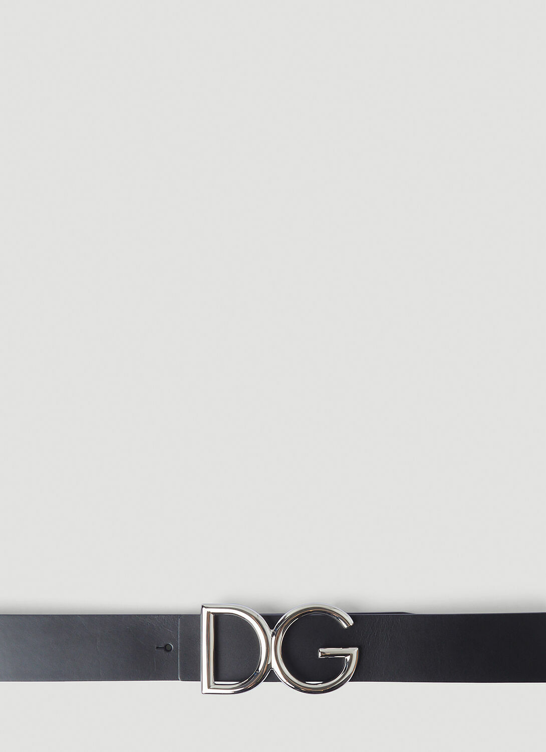 Dolce & Gabbana Logo Plaque Belt