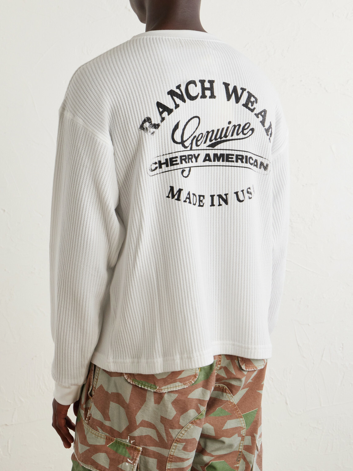 Cherry Los Angeles - Logo-Printed Cotton-Jersey T-Shirt - White