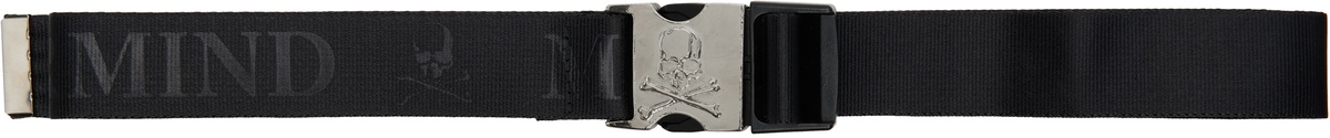mastermind JAPAN Black MJ Tape Belt
