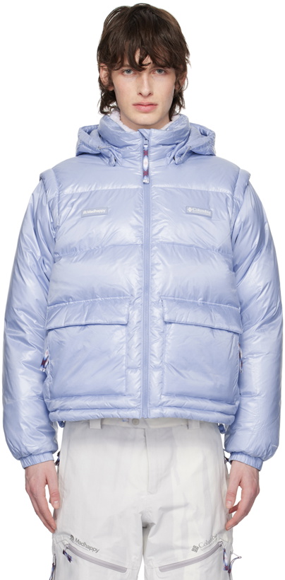 Photo: Madhappy Blue Columbia Edition Down Jacket