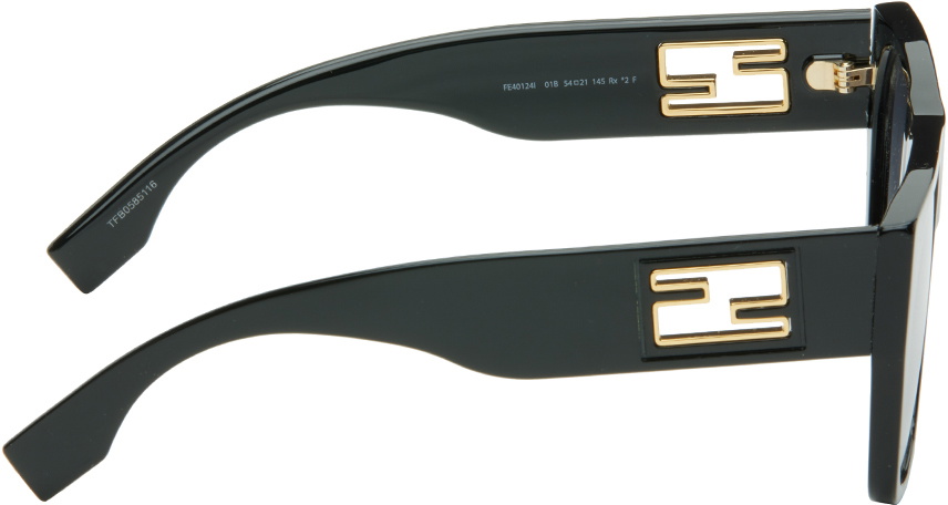 Fendi Black Baguette Sunglasses
