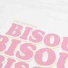 Bisous Skateboards Grease T-Shirt in White