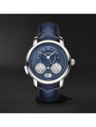 MONTBLANC - Star Legacy Nicolas Rieussec Automatic Chronograph 44.8mm Stainless Steel and Alligator Watch, Ref. No. 126098