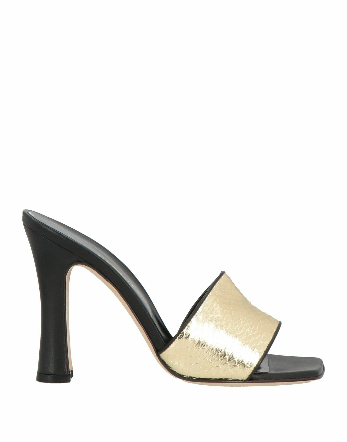 Alessandra Rich Womens Sandals in Gold