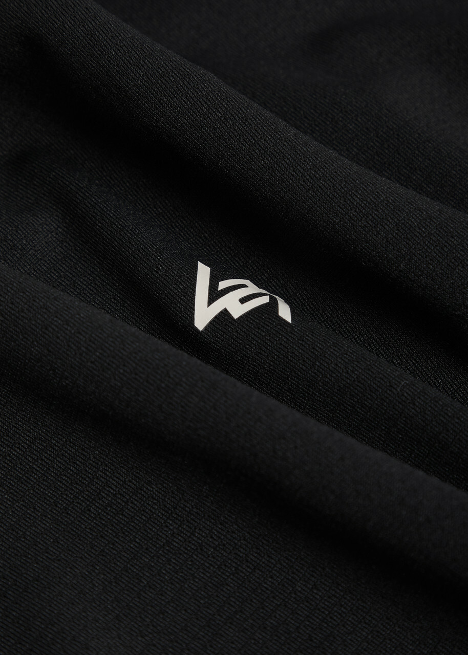 Represent 247 Numbers Stretch-jersey T-shirt Black