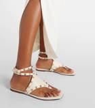 Valentino Garavani Rockstud leather thong sandals