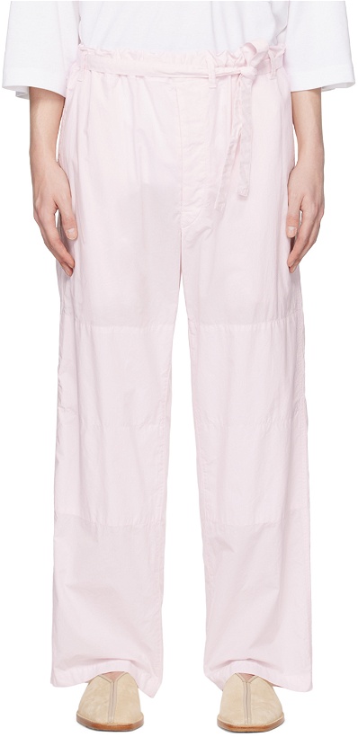 Photo: LEMAIRE Pink Judo Trousers