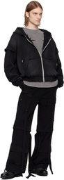 KUSIKOHC Black Distressed Hoodie