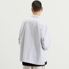 END. Fairways Long Sleeve Shirt in Ice Grey