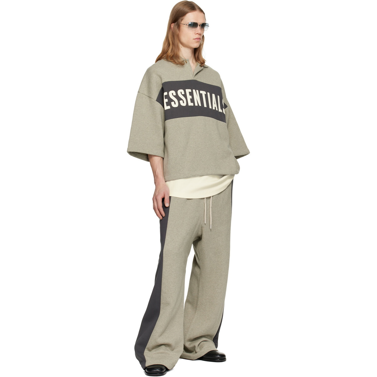 Fear of God ESSENTIALS Gray Panelled Sweatpants