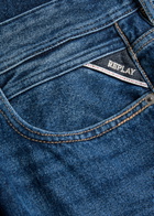 Replay Grover Straight-leg Jeans Mid Blu