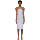 Gauntlett Cheng SSENSE Exclusive Purple V Dress