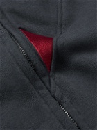 Klättermusen - Bauge Organic Cotton-Blend Jersey Zip-Up Hoodie - Black