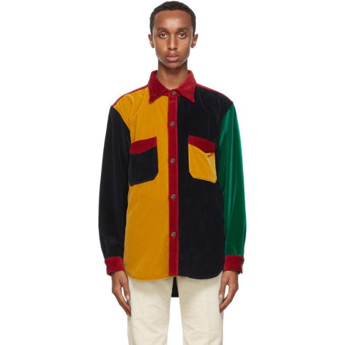 Photo: Wales Bonner Multicolor Notting Hill Patchwork Shirt