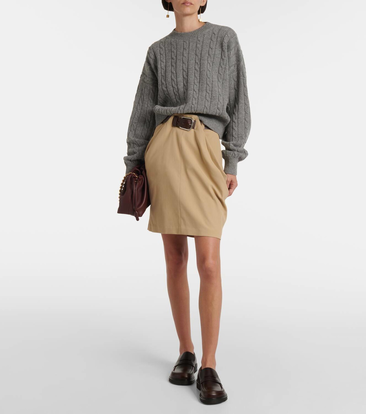 Loewe Blaze leather loafers Loewe