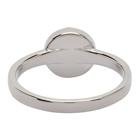 Stolen Girlfriends Club Silver and Black Jade Ocean Ring