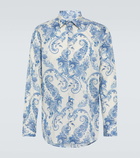 Etro Floral paisley cotton shirt