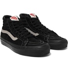 Vans - OG SK8-Hi LX Leather-Trimmed Nubuck High-Top Sneakers - Black
