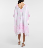 Juliet Dunn Printed cotton kaftan