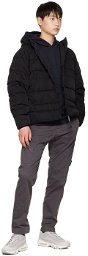 C.P. Company Black Quilted Down Jacket