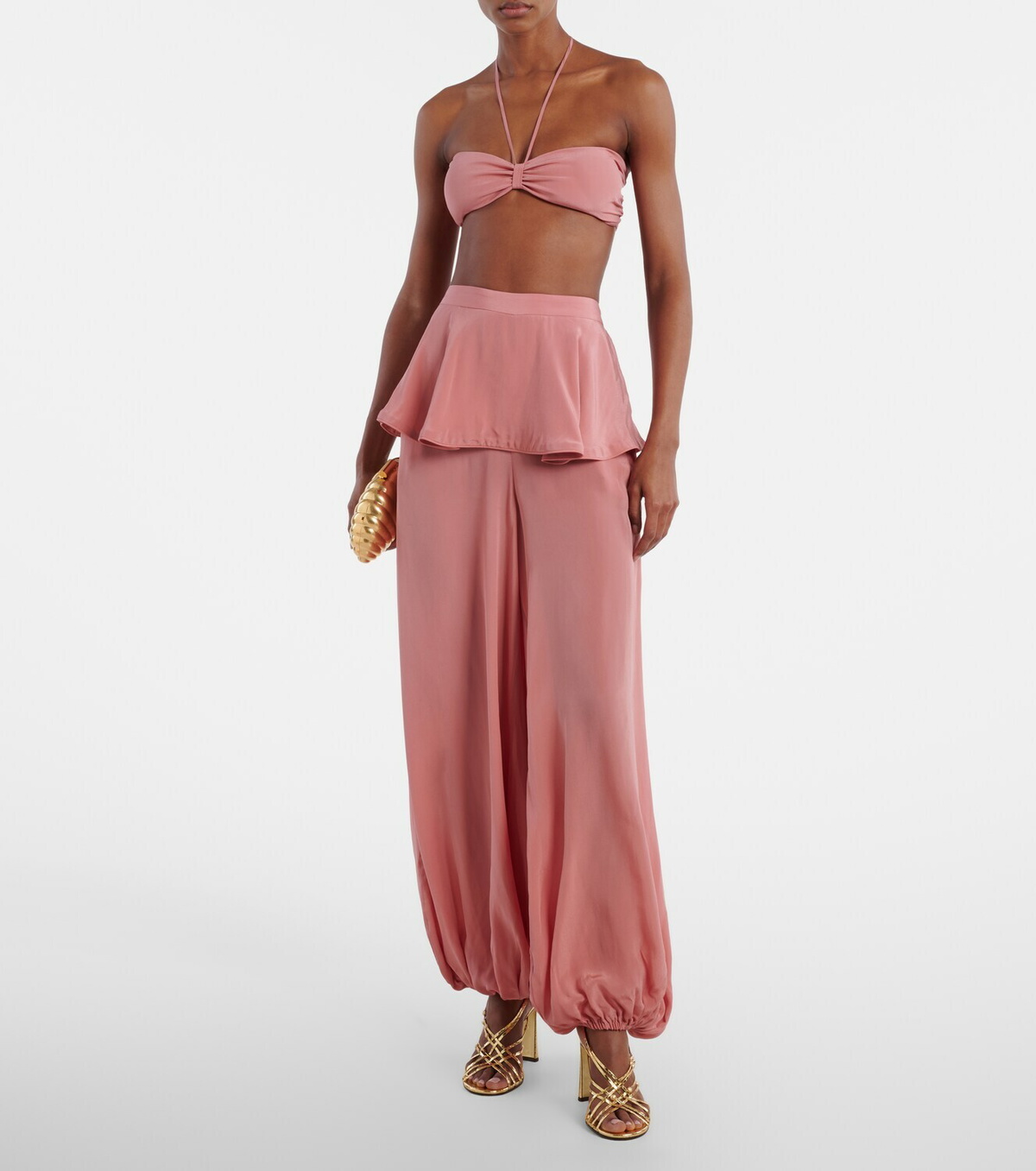 Adriana Degreas Halterneck bikini top