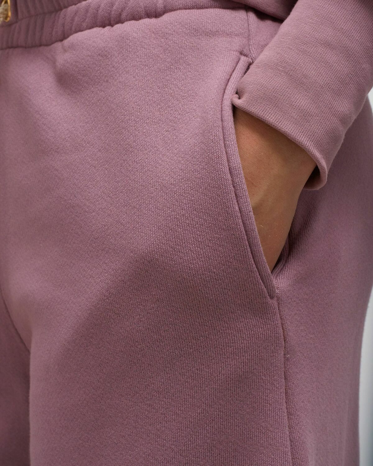 Les Tien Flare Pant Purple Sweatpants