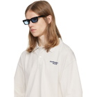 RETROSUPERFUTURE Black Gesto Sunglasses