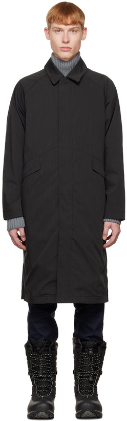 Photo: Snow Peak Black Fire-Resistant Coat