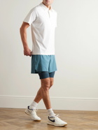 Lululemon - Straight-Leg Mesh-Trimmed Recycled Swift™ Tennis Shorts - Blue